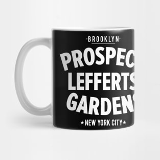 Prospect Lefferts Gardens Minimalist Design - Brooklyn, New York Mug